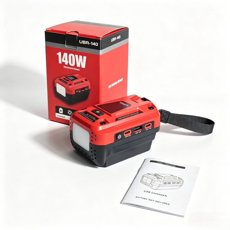 USB Power Source for Milwaukee 18V Battery Adapter PD Type-C Fast Charger gallery