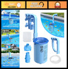 Above Ground Pool Surface Skimmer with 3 Filter Socks, Wall Mount & Floating Des gallery