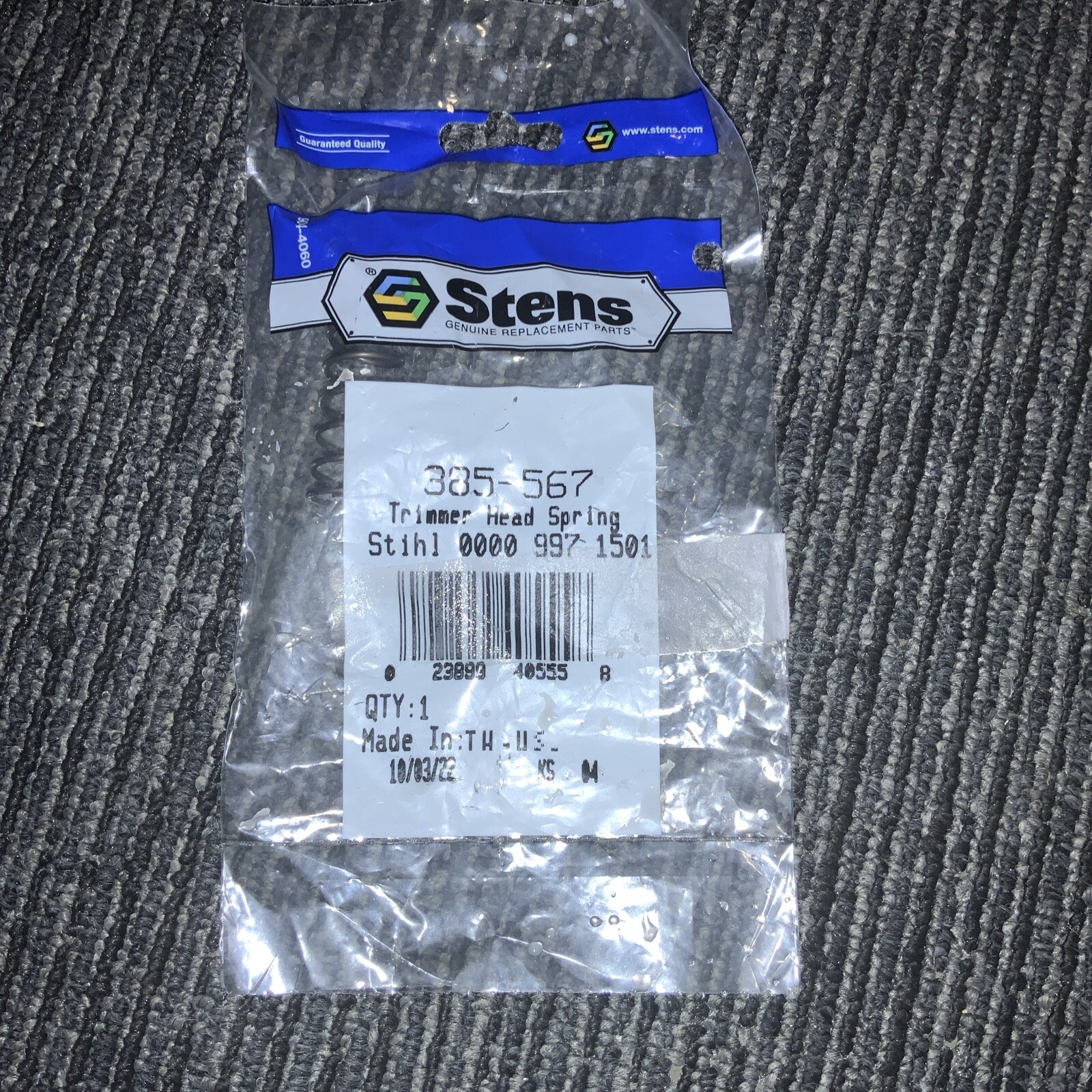 Stens 385-567 Stens Trimmer Head Spring fits Stihl 0000 997 1501 gallery