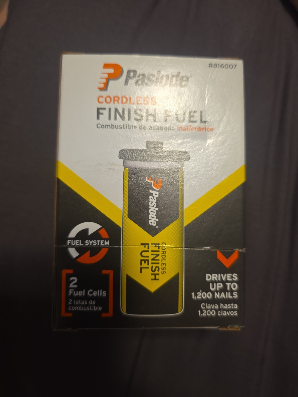 Paslode Universal Short Yellow Trim Fuel, 816007, Paslode Finish and Brad Nailer gallery