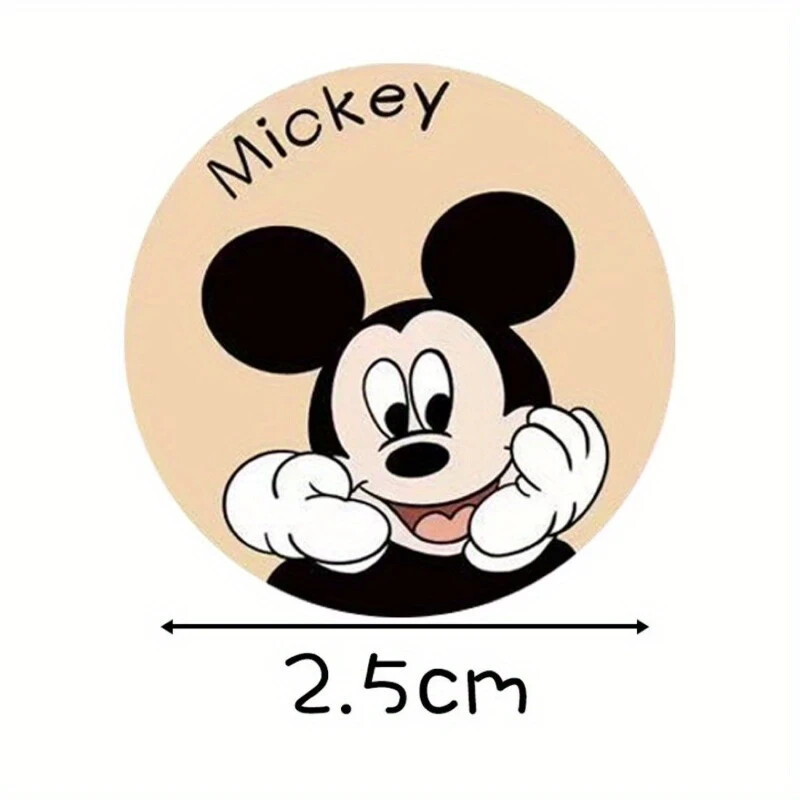 Disney Cartoon Stickers Mickey Minnie Donald Duck Party Label Cards & More 2.5cm gallery