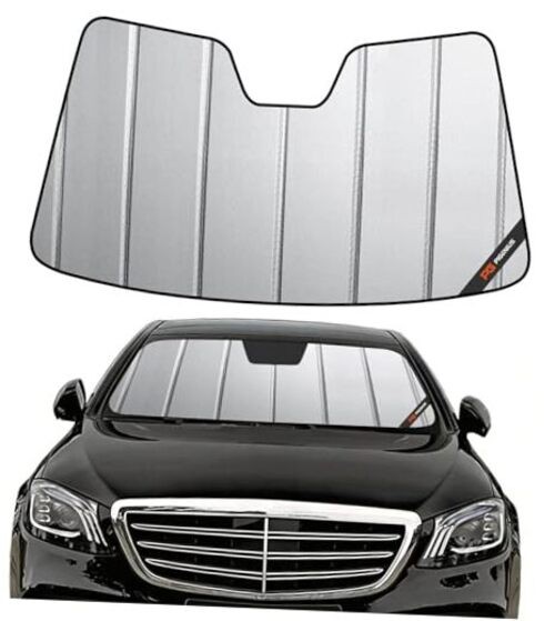 Mercedes-Benz S-Class Sedan Windshield Sunshade - Gray - 2014-2020 gallery
