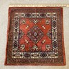 Red Arab Inspired Table Square 20 x 20 inch Centerpiece Medallion lined gallery