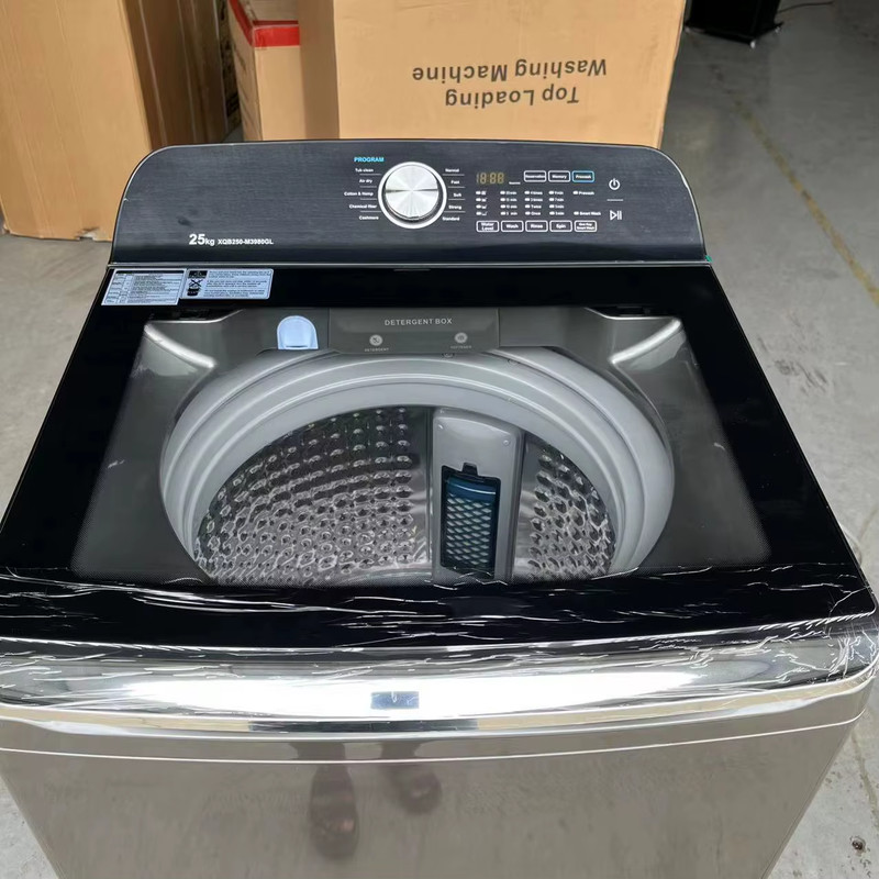 18kg Fully Automatic Top Load Washer Dryer Combo - Large Capacity - Gray gallery