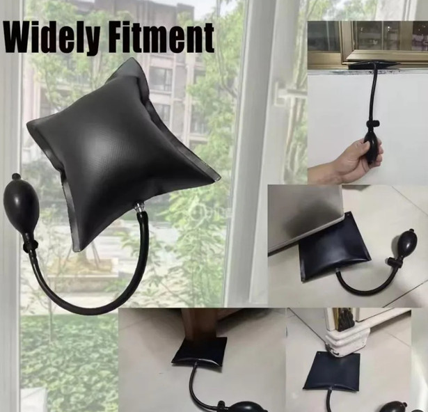 Inflatable Air Pump Wedge Car Door Window Entry Lock Tool Shim Pad gallery