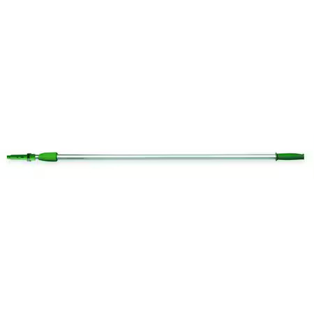 Unger-96" Threaded Telescoping Pole, 7/8 in Dia, Silver/Green, Aluminum/Pl|15854 gallery