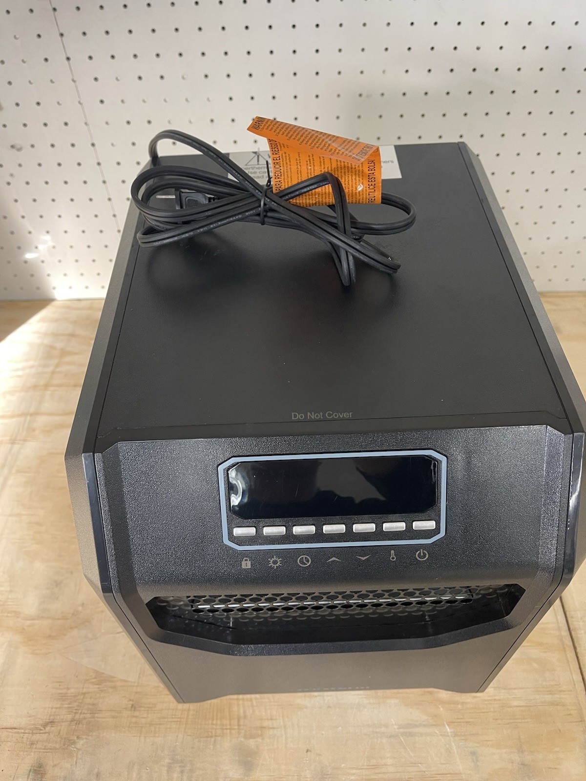 WeWarm Electric 6 Element Infrared Space Heater Black Plastic gallery