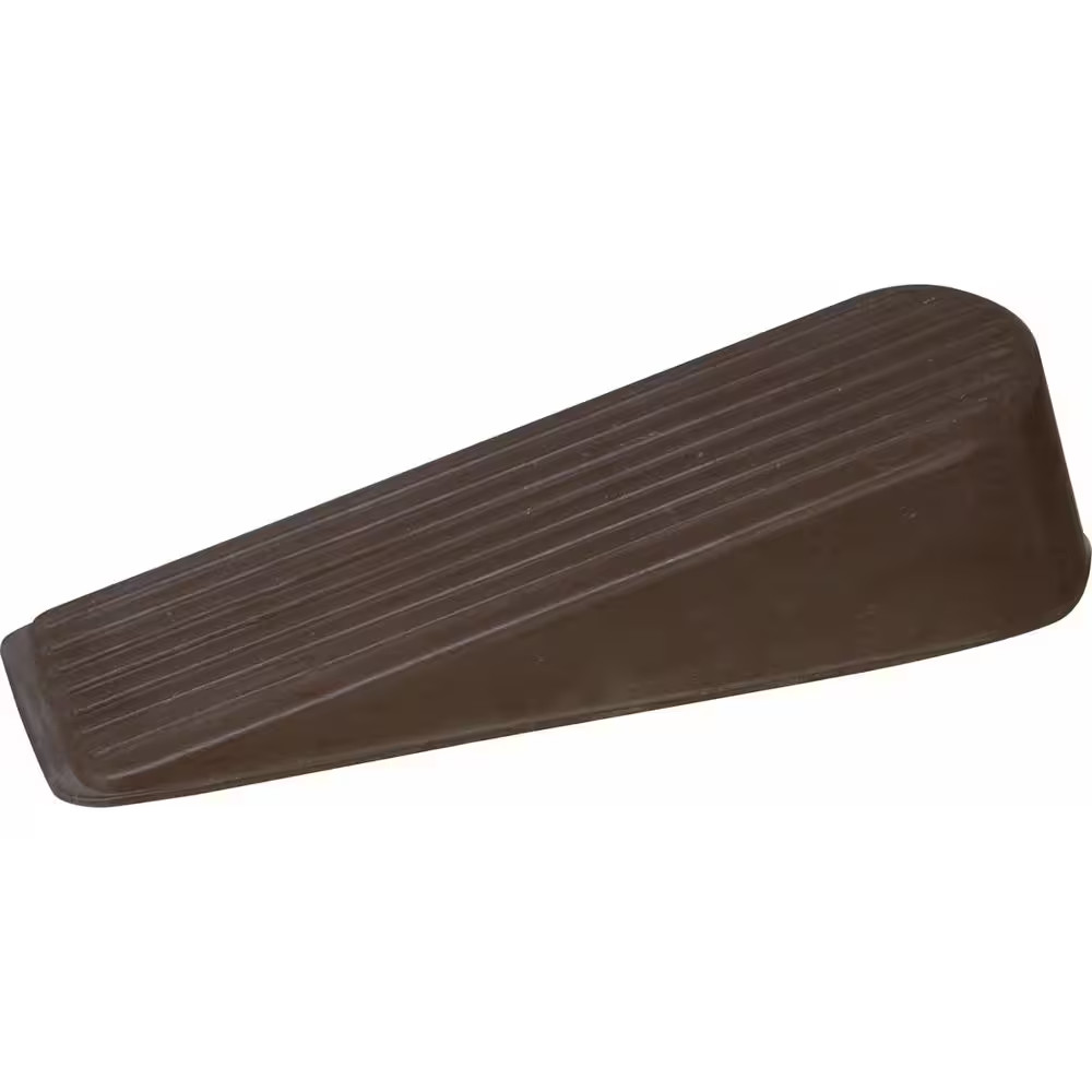 Brown Rubber Door Stops (2 per Pack) gallery