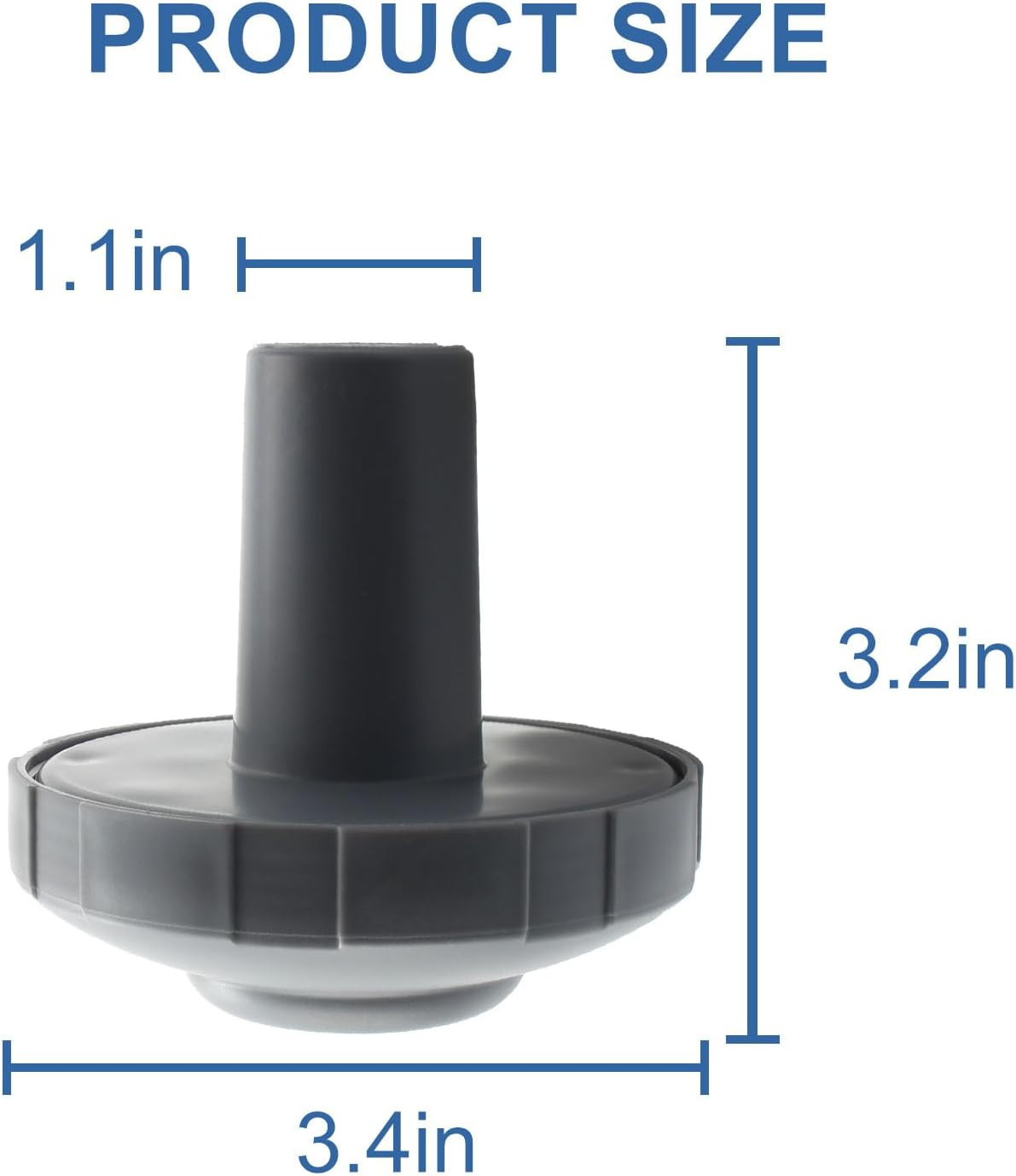 1-1/4" Pool Inlet/Outlet Nozzle Strainer Connector Replacement 11070 & 12364 (2 gallery