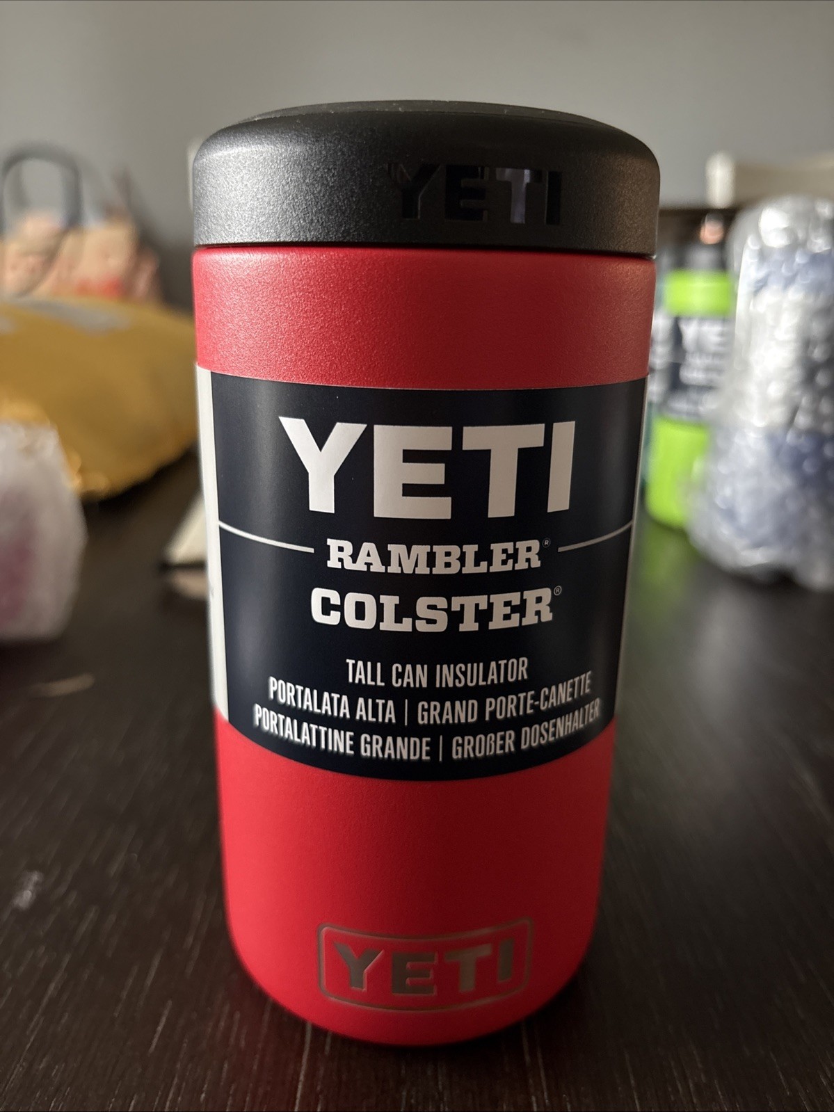 Yeti 16oz Tall Colster Rescue red- Canada Release- No Duty Or Tariff Fees gallery