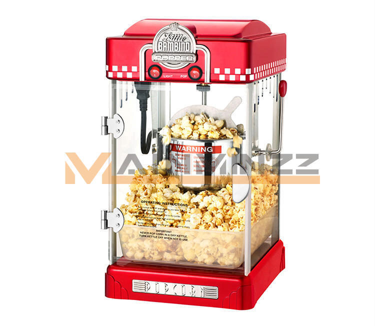 One New Commercial/Household stainless steel Popcorn machine 80g 300W 220V gallery