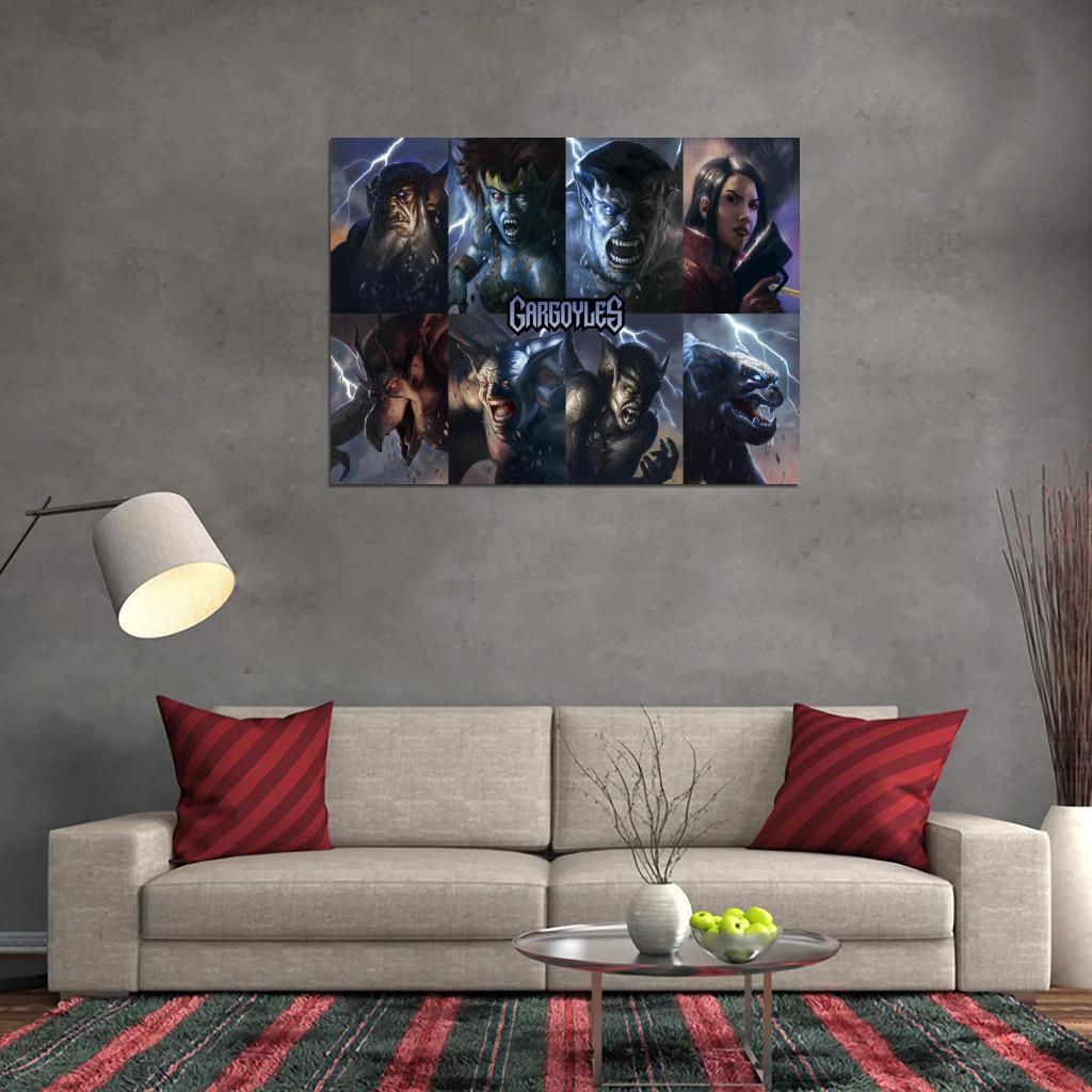 V3466 Gargoyles Awesome Characters Cartoon TV Series Art WALL POSTER PRINT CA gallery