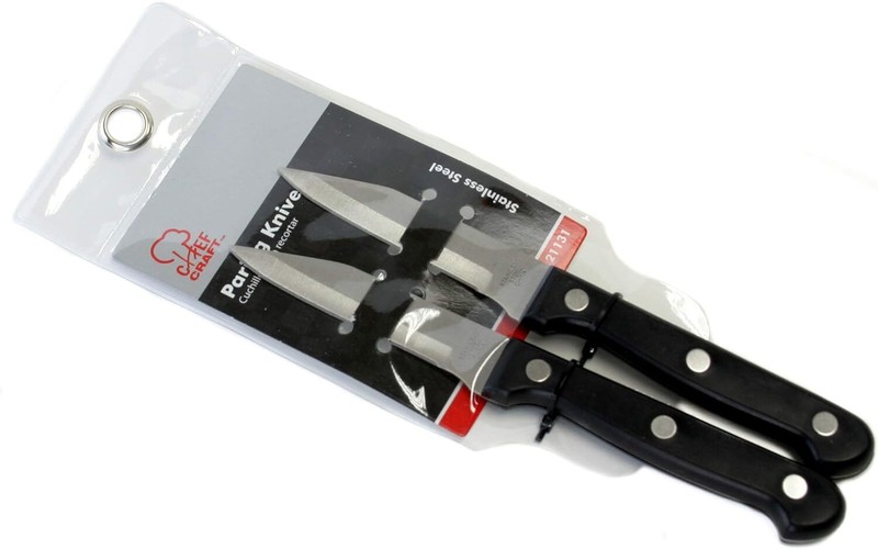 Chef Craft Select Paring Knife Set, 3.5 inch Blade 7 inches in Length 2 Piece, gallery