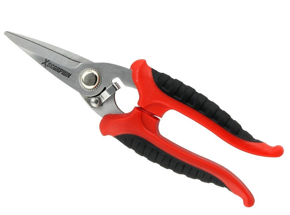 Professional Grade 8" Stainless Steel Garden Shear Scissor Cutter Serrated Blade gallery