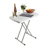 Lavish Home Portable Folding Table - 2.5 Foot Indoor/Outdoor Portable Lightwe... gallery