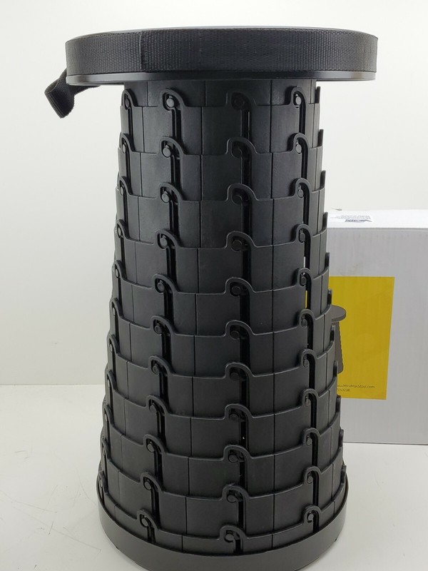 New Mini Max 19" Vortex Telescoping Stool Camping Travel Portable Collapsible gallery