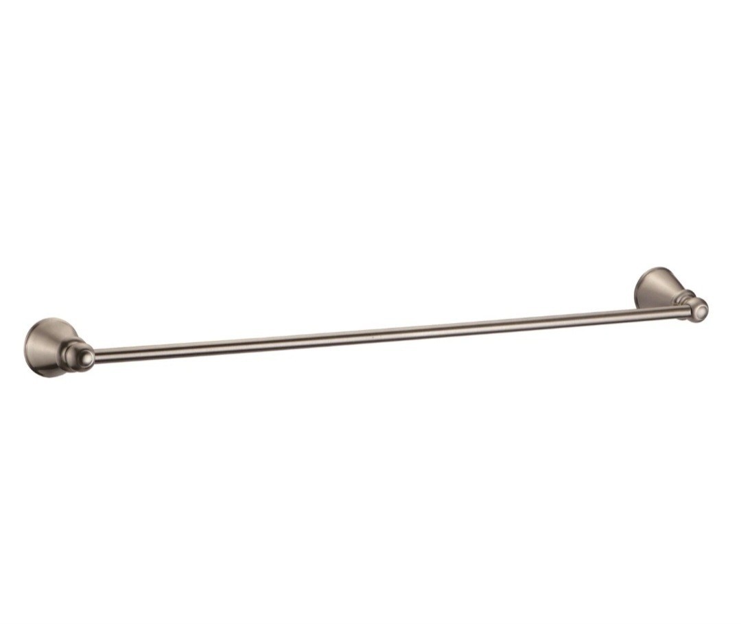 Kassel Transitional 18" Towel Bar, Brushed Nickel - Design House 558262 gallery
