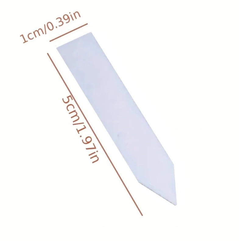 100pcs Plastic Plant Labels Waterproof Garden Nursery Marker Tags Set - NEW gallery
