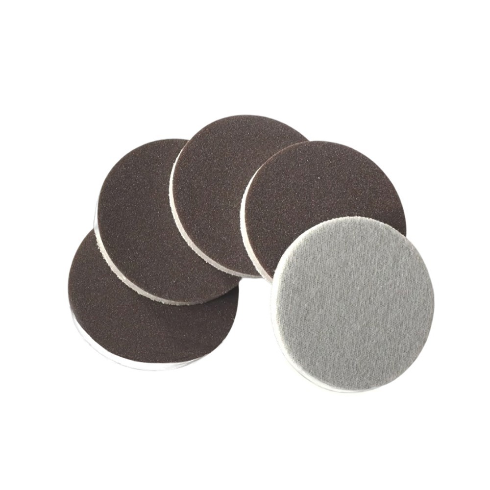 150mm 6 Inch Red Foam Sponge Sanding Discs Wet And Dry Sandpaper 300#-2000# Grit gallery