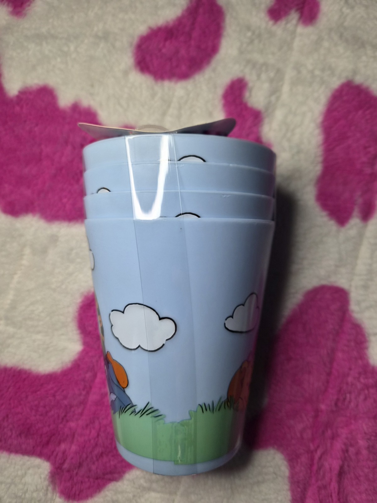 4-Pack 16oz Winnie The Pooh & Friends Cup Set - New, See Details gallery