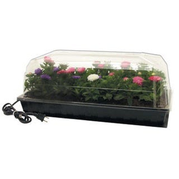 Hot House w/ Heat Mat, tray, 72 cell pack, 7 inch dome Hydroponic Propagation gallery