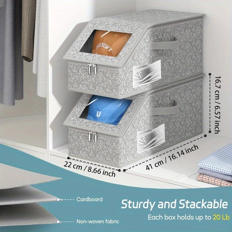 1 PCS Stackable Hat Storage for Baseball Caps, Holds up to 24 Caps Hat Organizer gallery