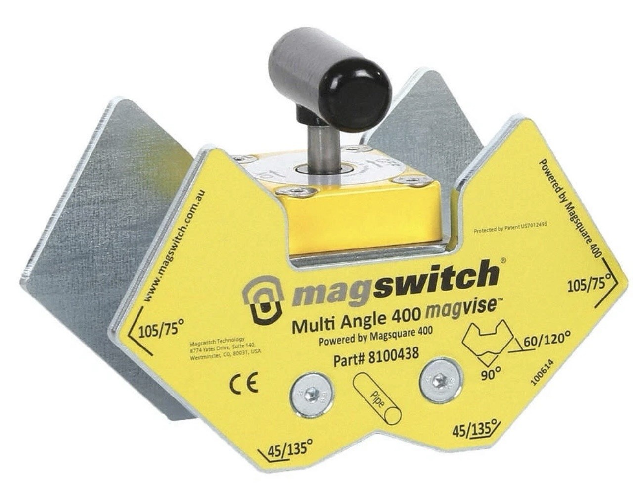 MAGSWITCH 8100438 Fixturing Vise, 400 lb Max Pull 406T11 gallery