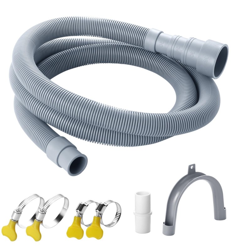 Flexible 3.2 ft Washing Machine Drain Hose Extension Kit, Universal Dishwasher H gallery