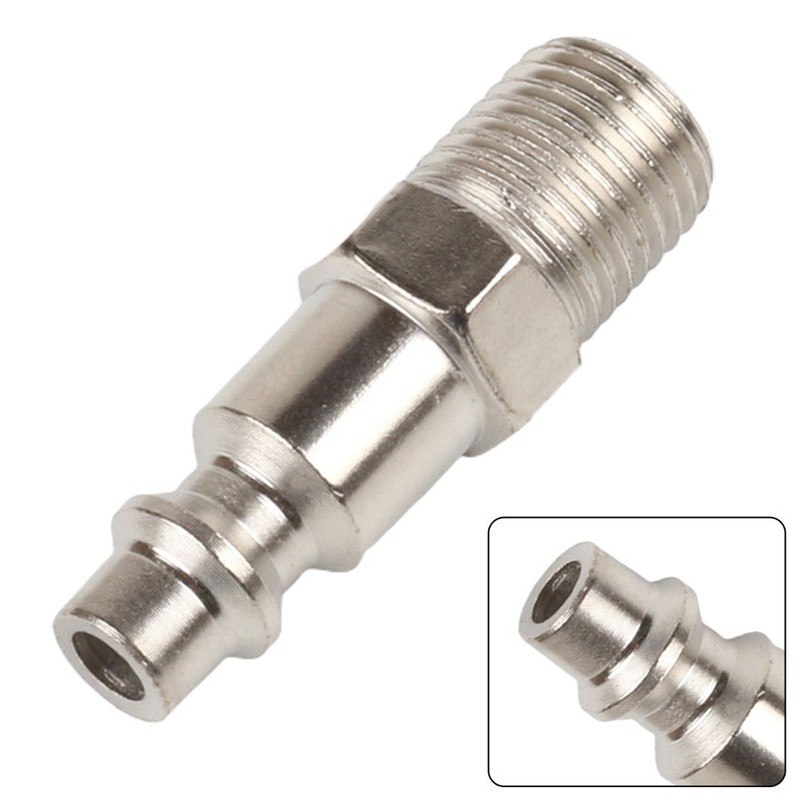 High Pressure Gas Pipe Quick Connector NPT1/4 American-Male-Plug High Quality gallery