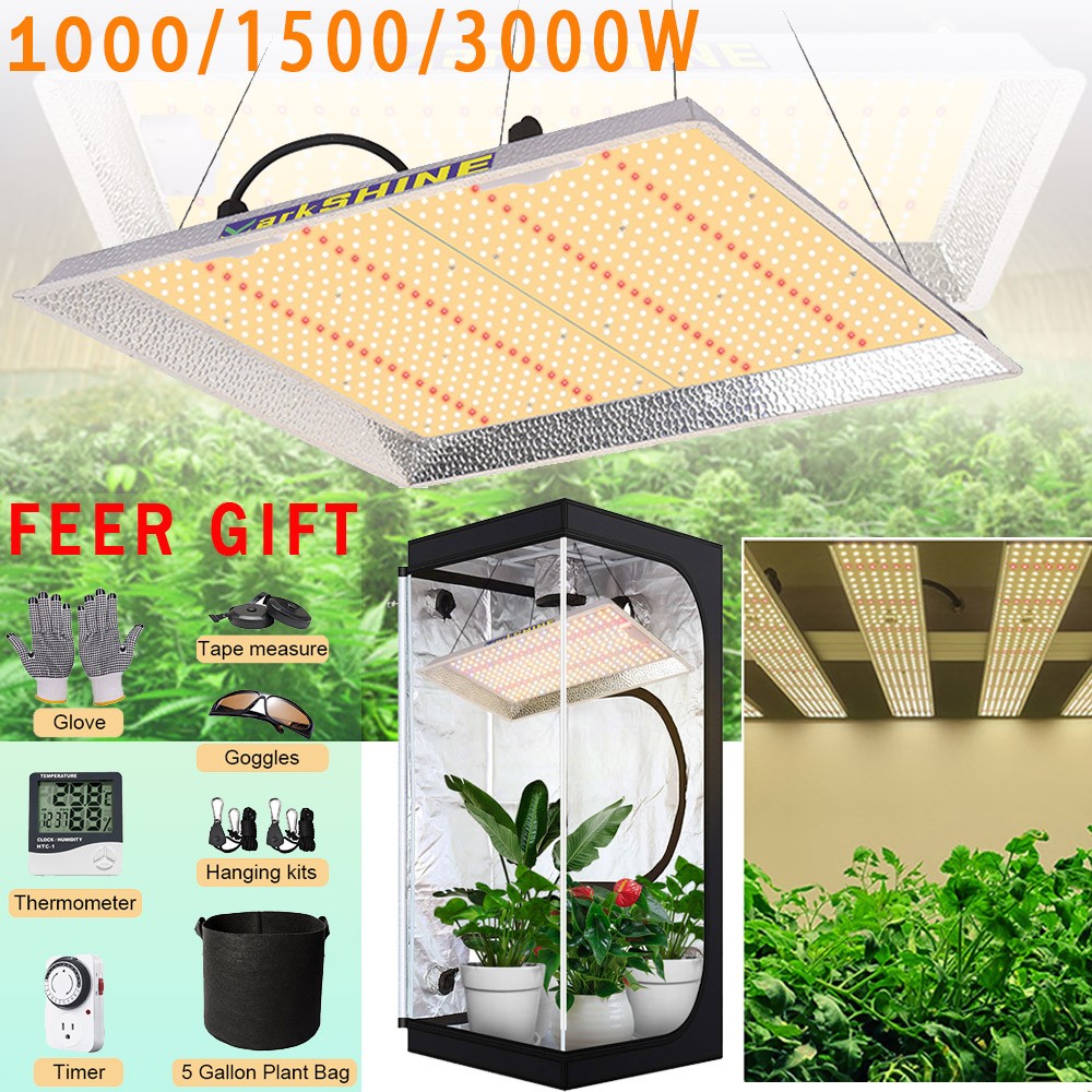 Upgrade 1000W 1500W LED Grow Light Full Spectrum Indoor Plants Flower IR gallery