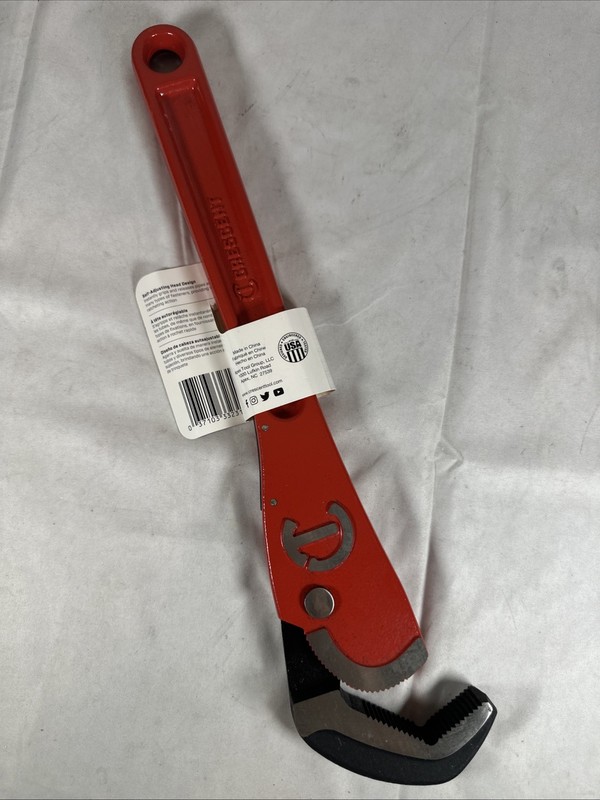 16 in. self adjusting pipe wrench gallery