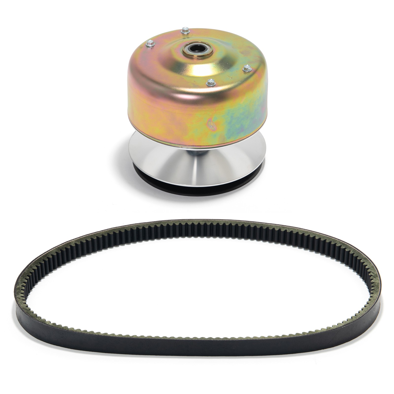 Primary Drive Clutch AM133495 + Belt M174026 for John Deere TX 4X2 TX Turf Gator gallery