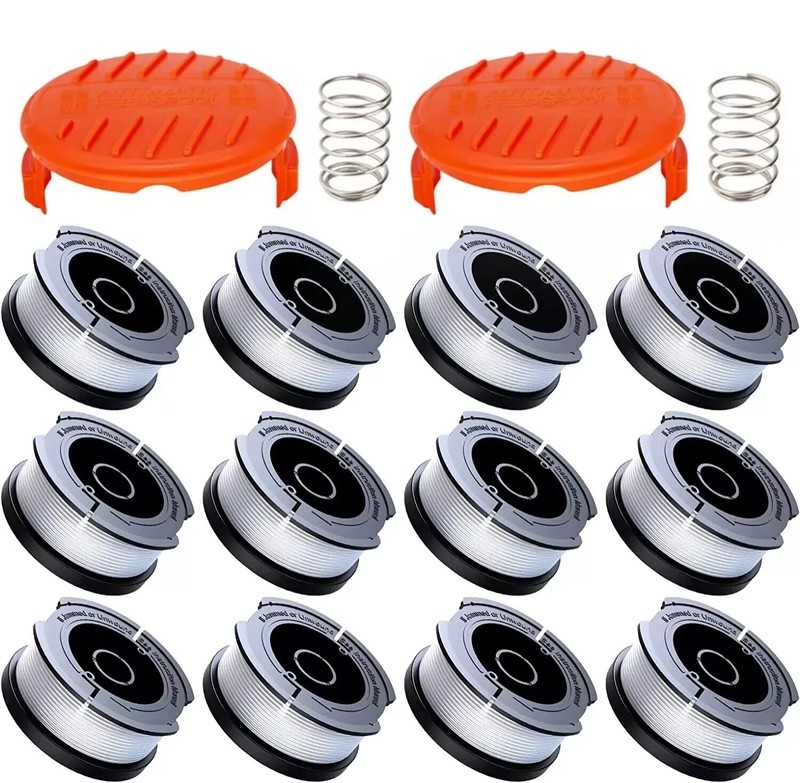 BLACK+DECKER AF100 Replacement String Trimmer Line Spool Weed Eater Edger-12PK gallery
