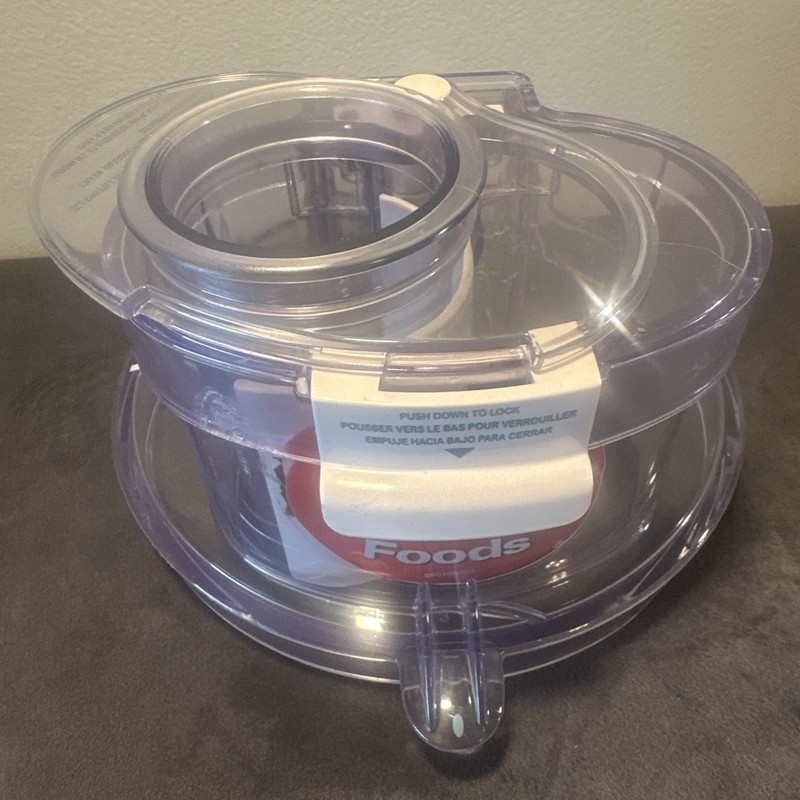 Hamilton Beach Food Processor Model 70590 Bowl Replacement Lid & Pusher Only gallery
