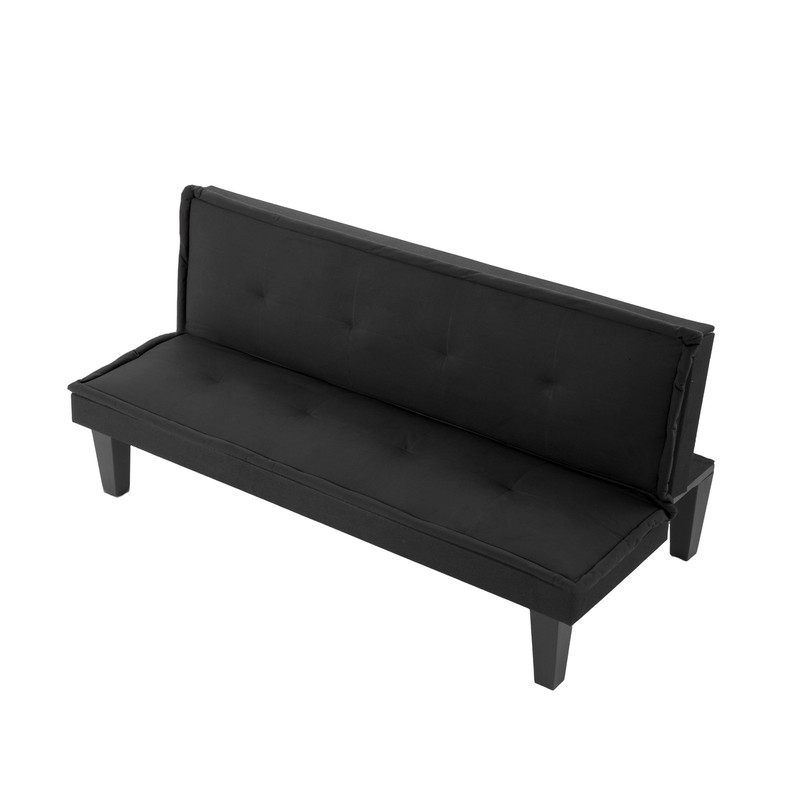 62.99 Inch Futon Sofa Bed,Multi-Functional Sofa with 5-Level Adjustment,Suita... gallery