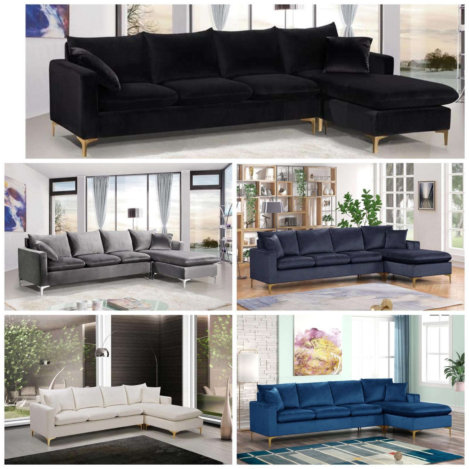 Modern Sectional Sofa Reversible gallery