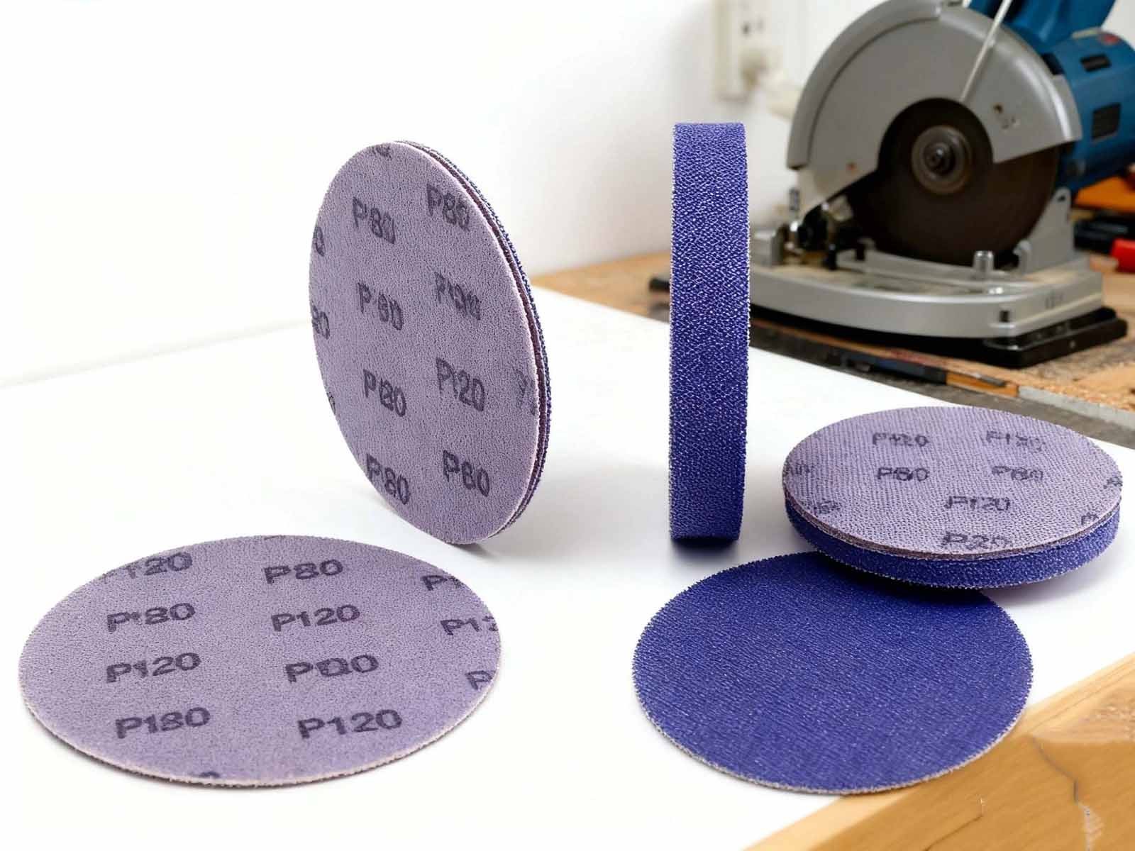 100PCS 6" 150mm Ceramic Mesh Sanding Discs Hook&Loop P80 For Metal Wood Sanding gallery