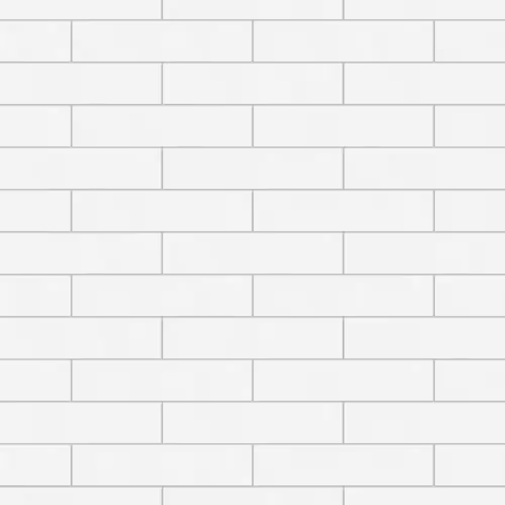 Metro Soho Subway Matte White 1-3/4 In. X 7-3/4 In. Ceramic Floor and Wall Tile gallery