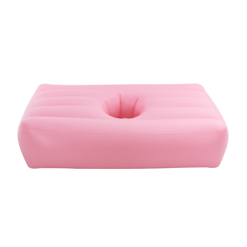 Foldable Inflatable Air Mattress Portable Built-in Electric Pump For Travel Home gallery