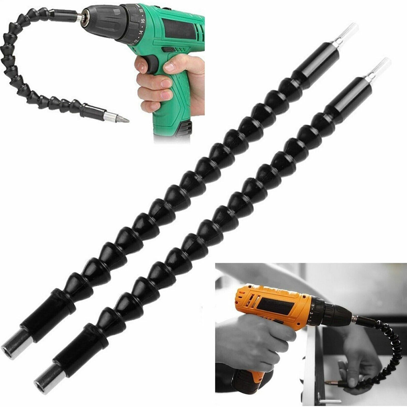 1/4" Hex Flexible Shaft Extension Screwdriver Drill Bit Holder Attachment Tool gallery