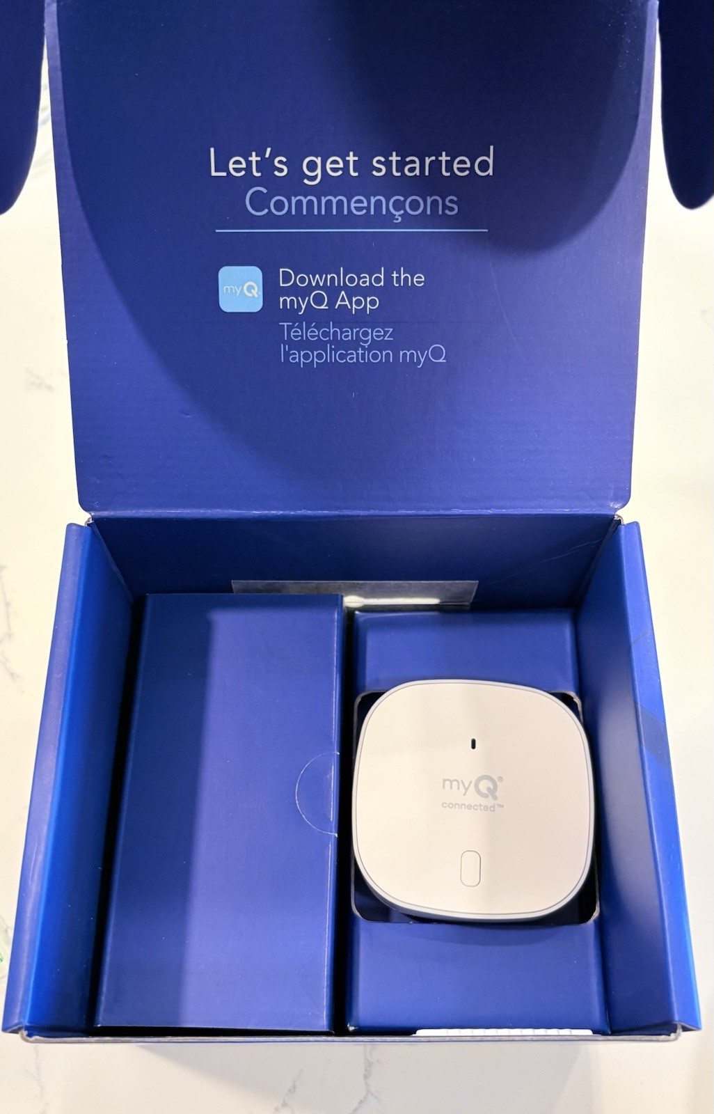 Chamberlain MyQ Wireless Smart Garage Hub and Controller - White gallery