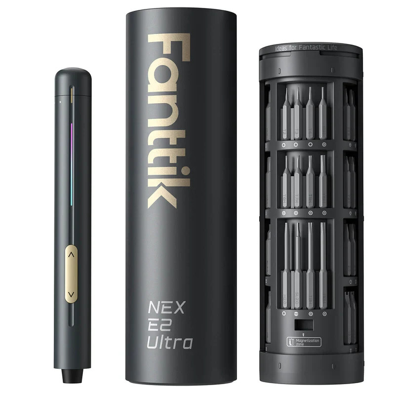 Fanttik E2 Ultra Mini Electric Screwdriver, Cordless Screwdriver, Max 0.6N.m, 50 gallery