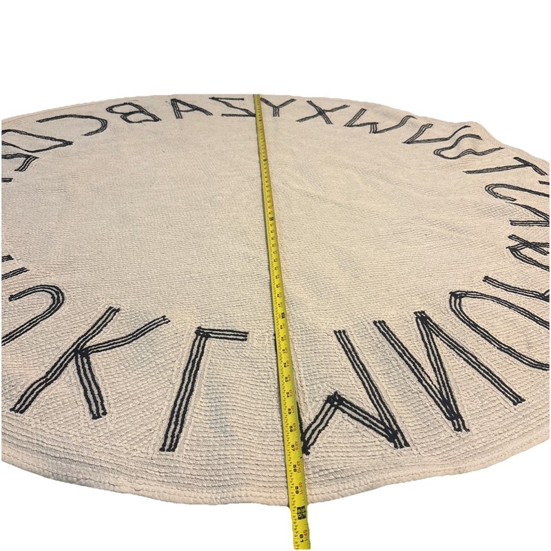 Lorena Canals Machine Washable ABC Round Rug Pottery Barn Kids Carpet Decor gallery