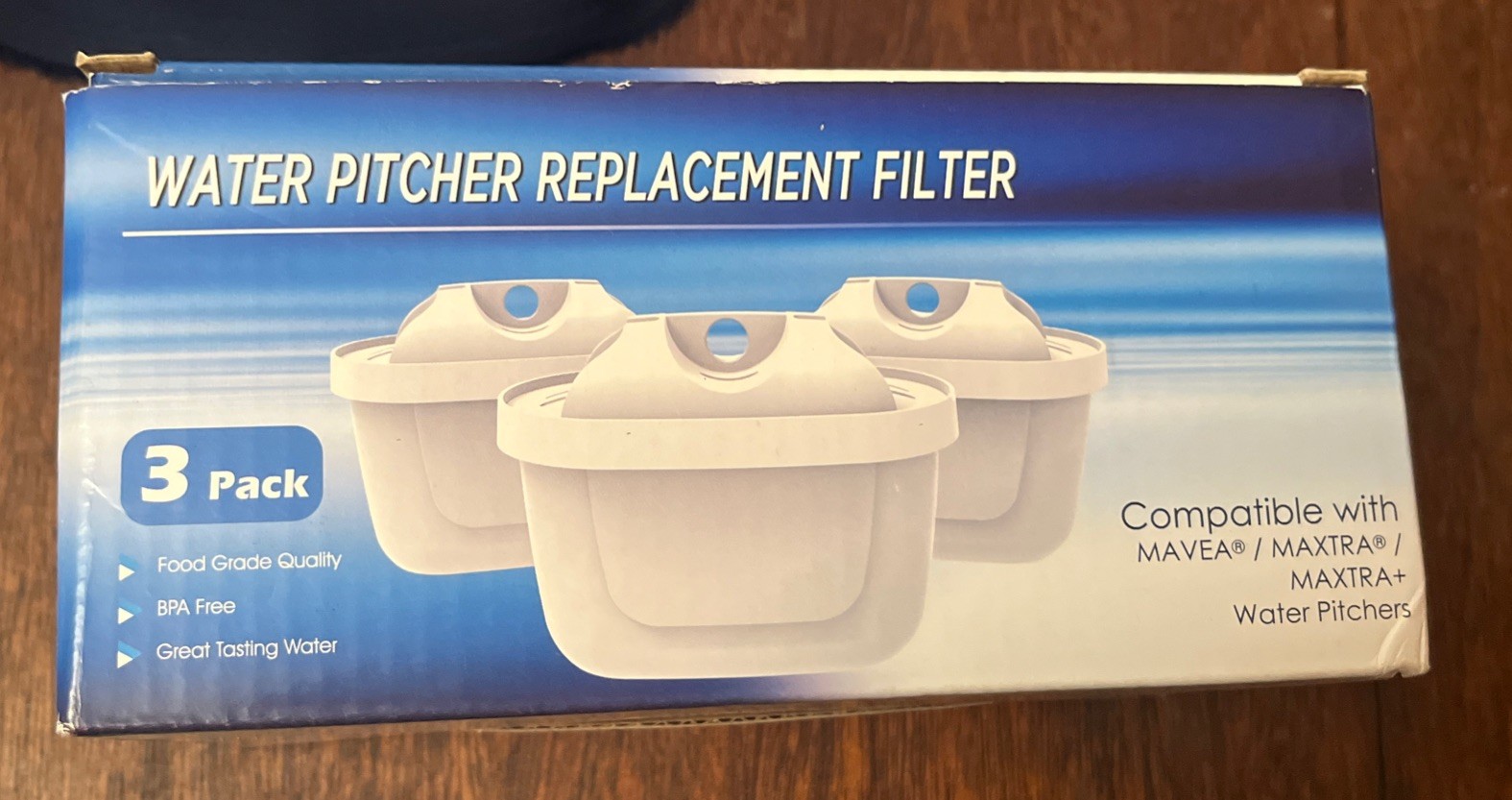 Three Pack Replacement Filters Compatible W/Mavea 1001122 Maxtra Pitchers NIB gallery