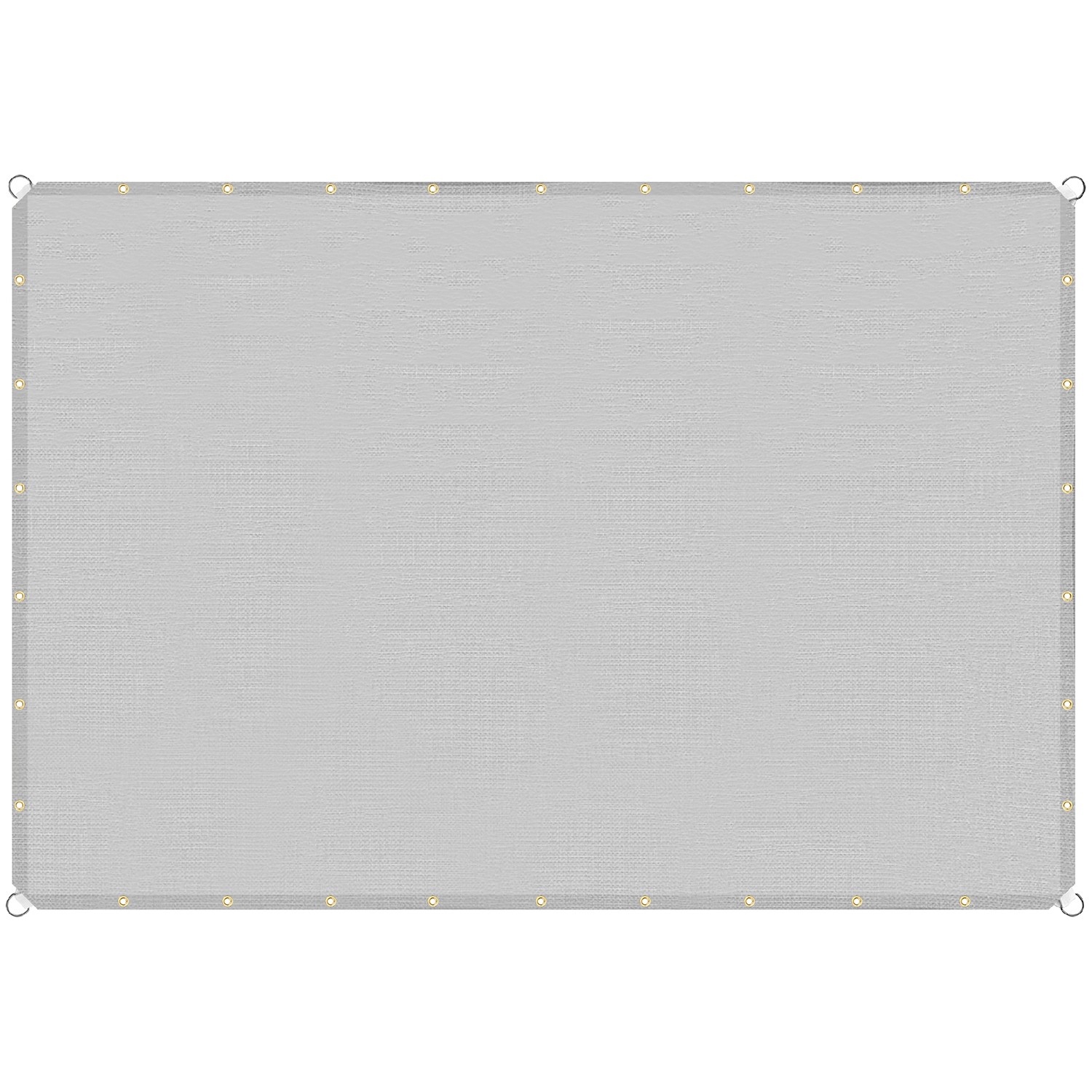 7-12ft Shade Cloth Sun Shade Sail Canopy Awning Cover Patio Garden Pergola Gray gallery