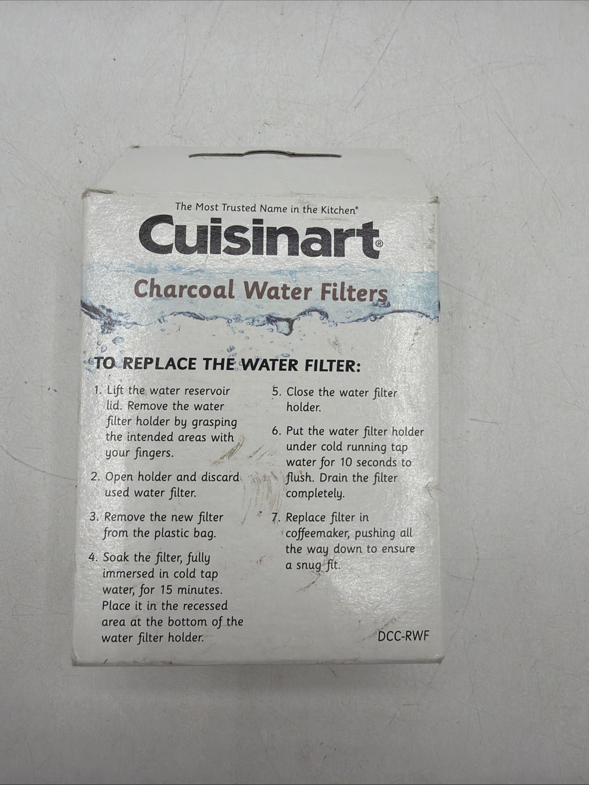 Cuisinart DCC-RWF Charcoal Water Filters 2 Pack Replacement Cartridges gallery