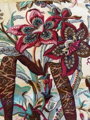 Pottery Barn Gretchen Floral Flowers Sofa Toss Pillow Cover 20″ NEW