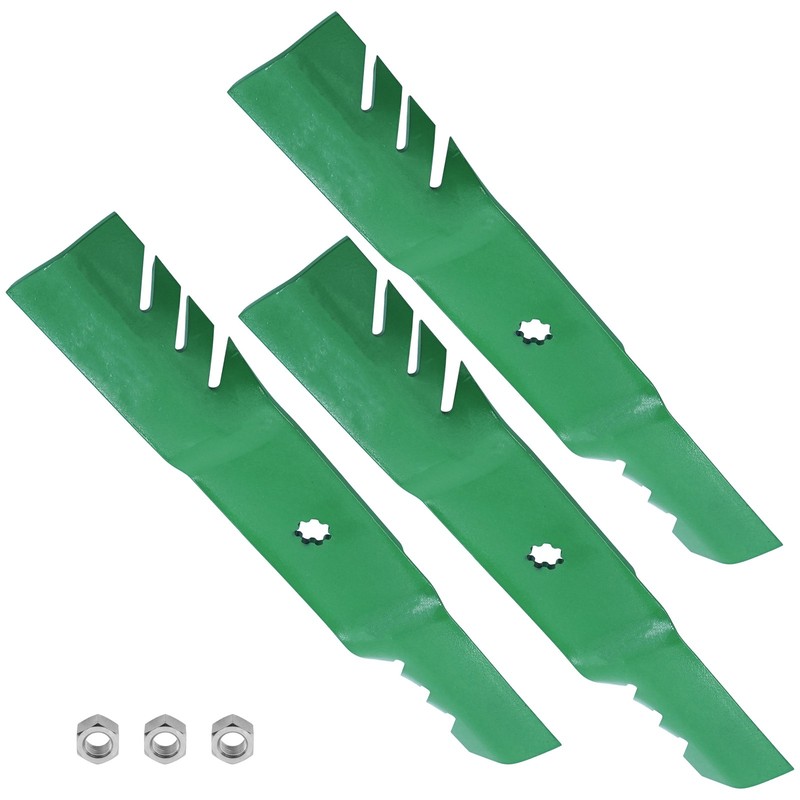 54" Deck Blade with Nut For John Deere 190C D170 LA150 LA175 E180 G110 S180 gallery