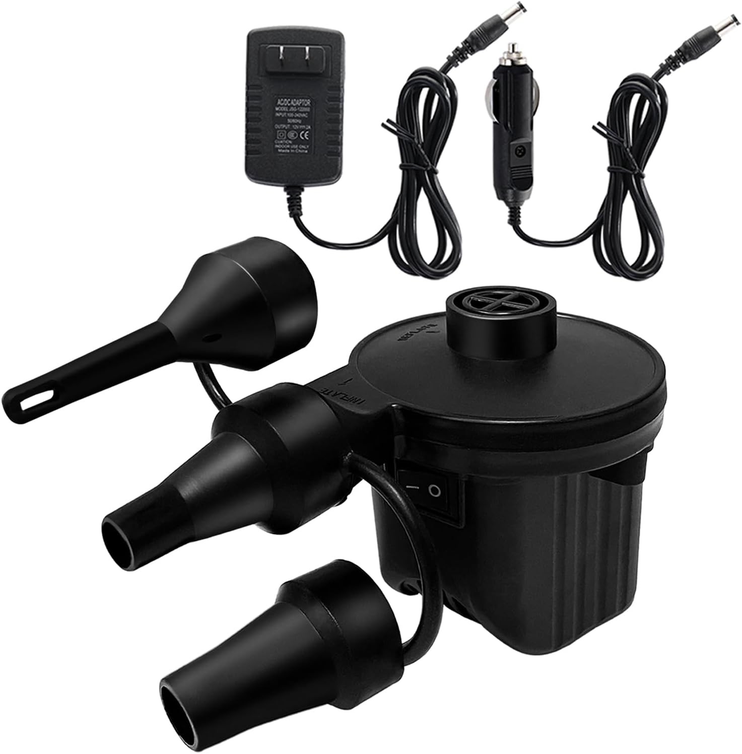 Newpol 100 Gallon/Min Electric Inflatable Bed Pump gallery