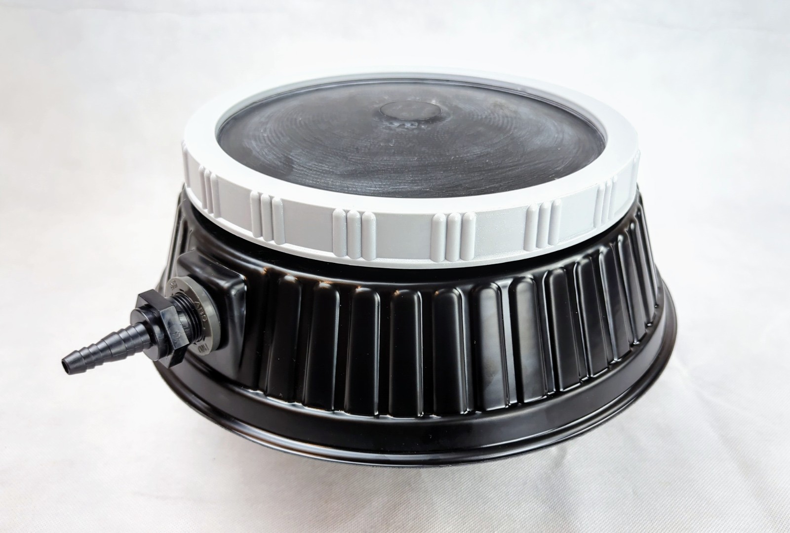 Pond Bottom Drain 3" Inlet + Air Diffuser for Ponds Over 3' Deep - BDA gallery
